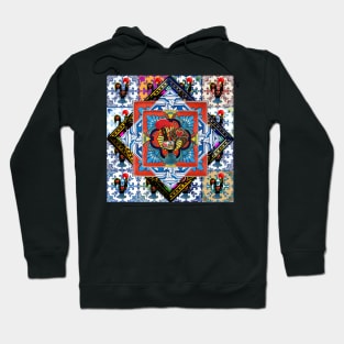 Portuguese folk art Hoodie